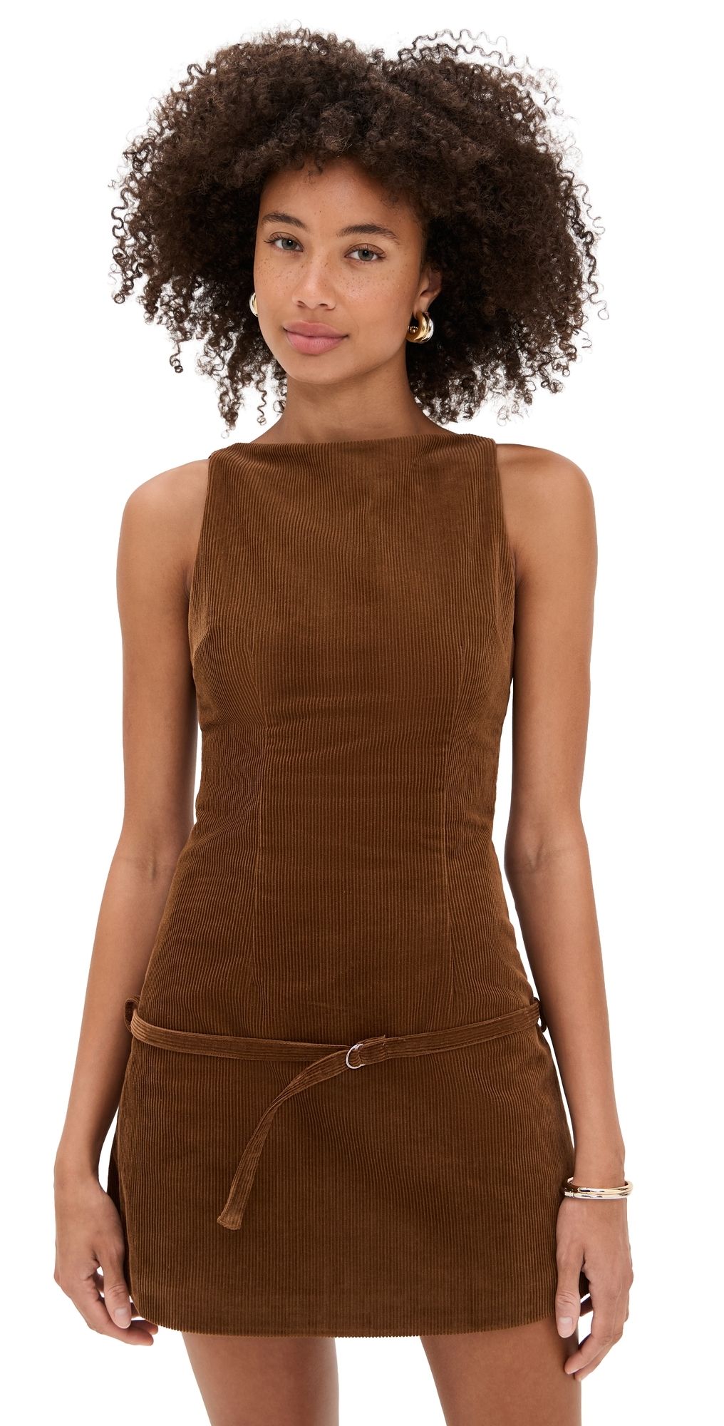 Lioness Cocquette Mini Dress Chocolate XXS