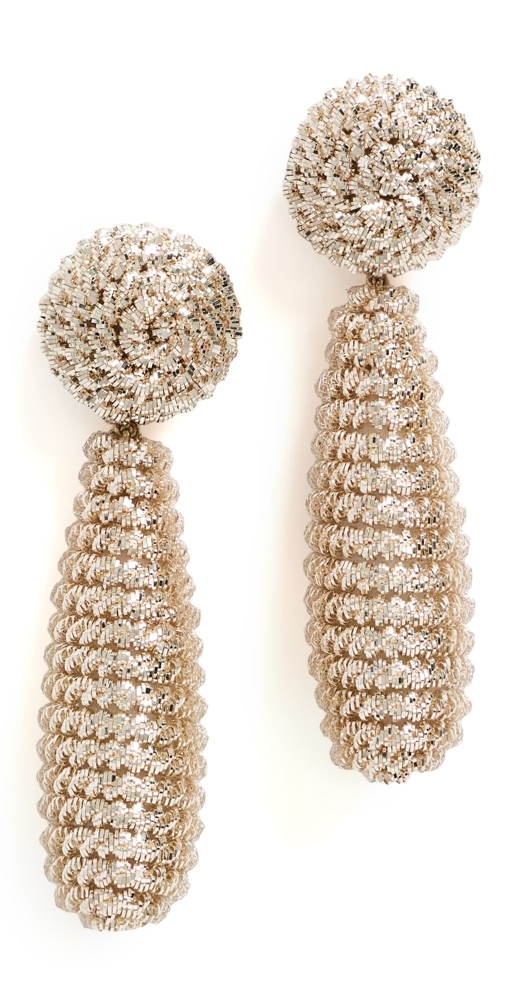 Deepa Gurnani Sohail Earrings Gold One Size
