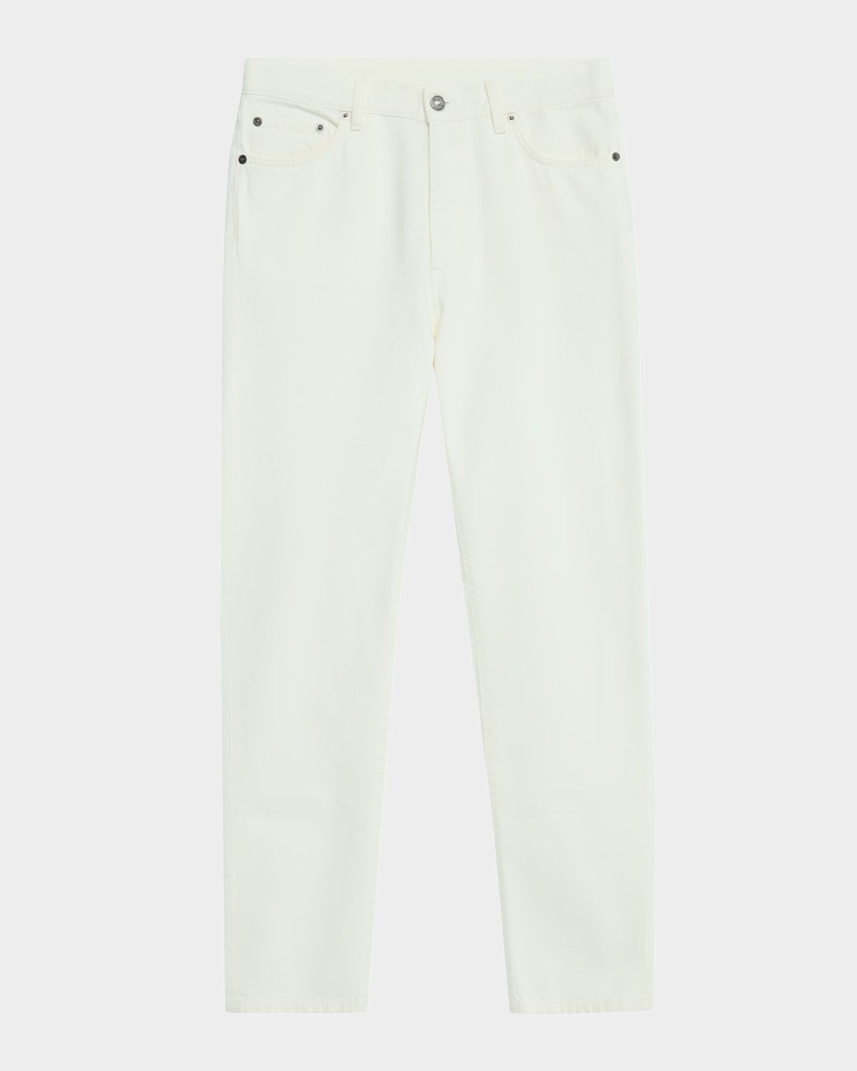 Men & apos;s Slim Denim Five-Pocket Pants