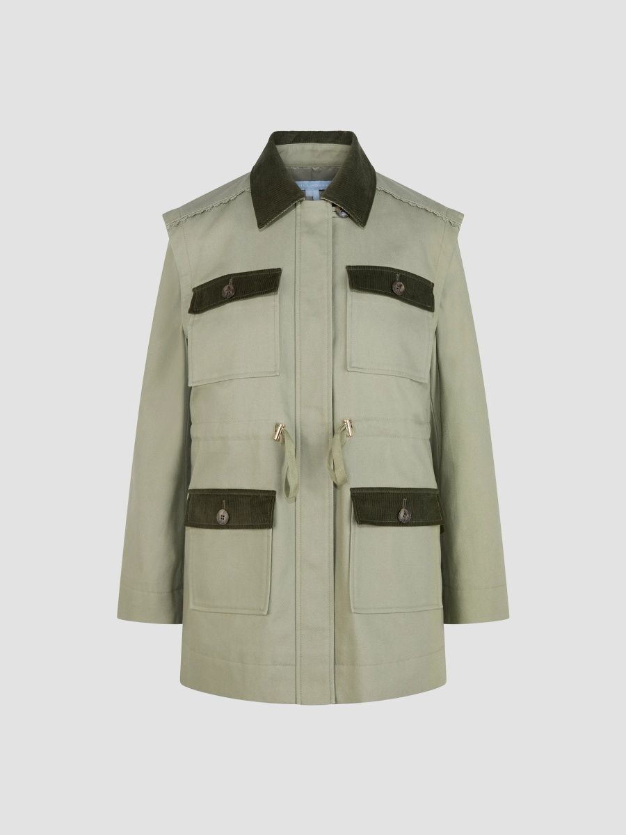 Hill House Home Women's The Gillian Jacket - English Sage - Size XXXS