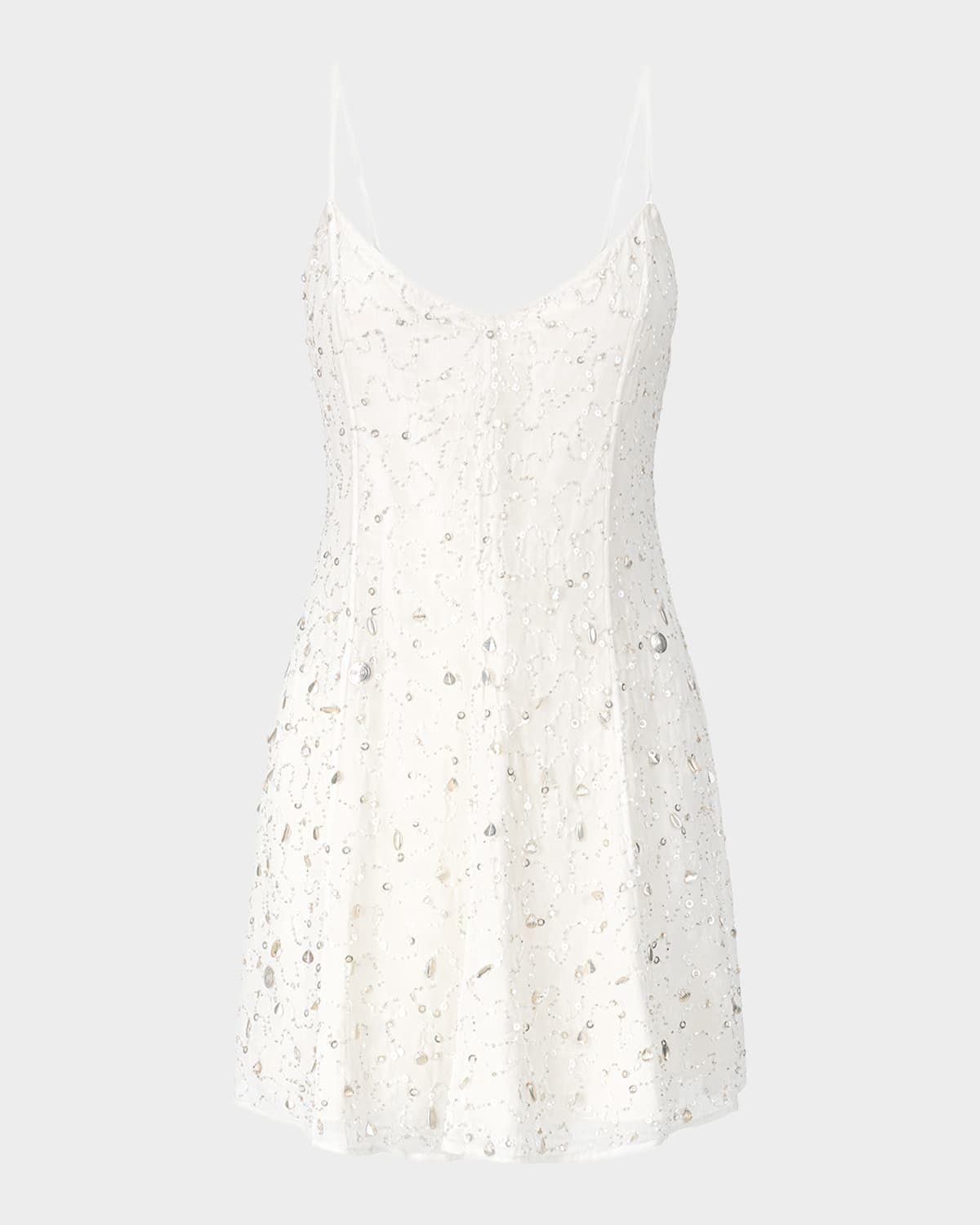 Emily Embellished Tulle Mini Dress