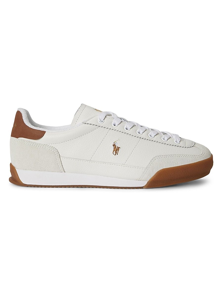 Men's Hester Low-Top Sneakers - Deckwash White Tan - Size 9