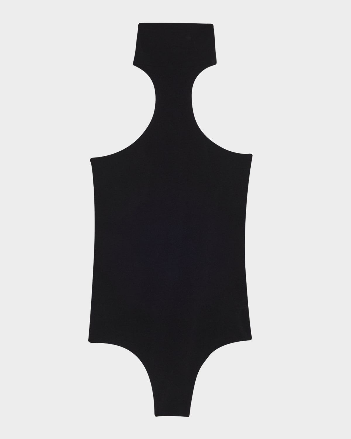 Ballet Racer Turtleneck Microfiber Bodysuit