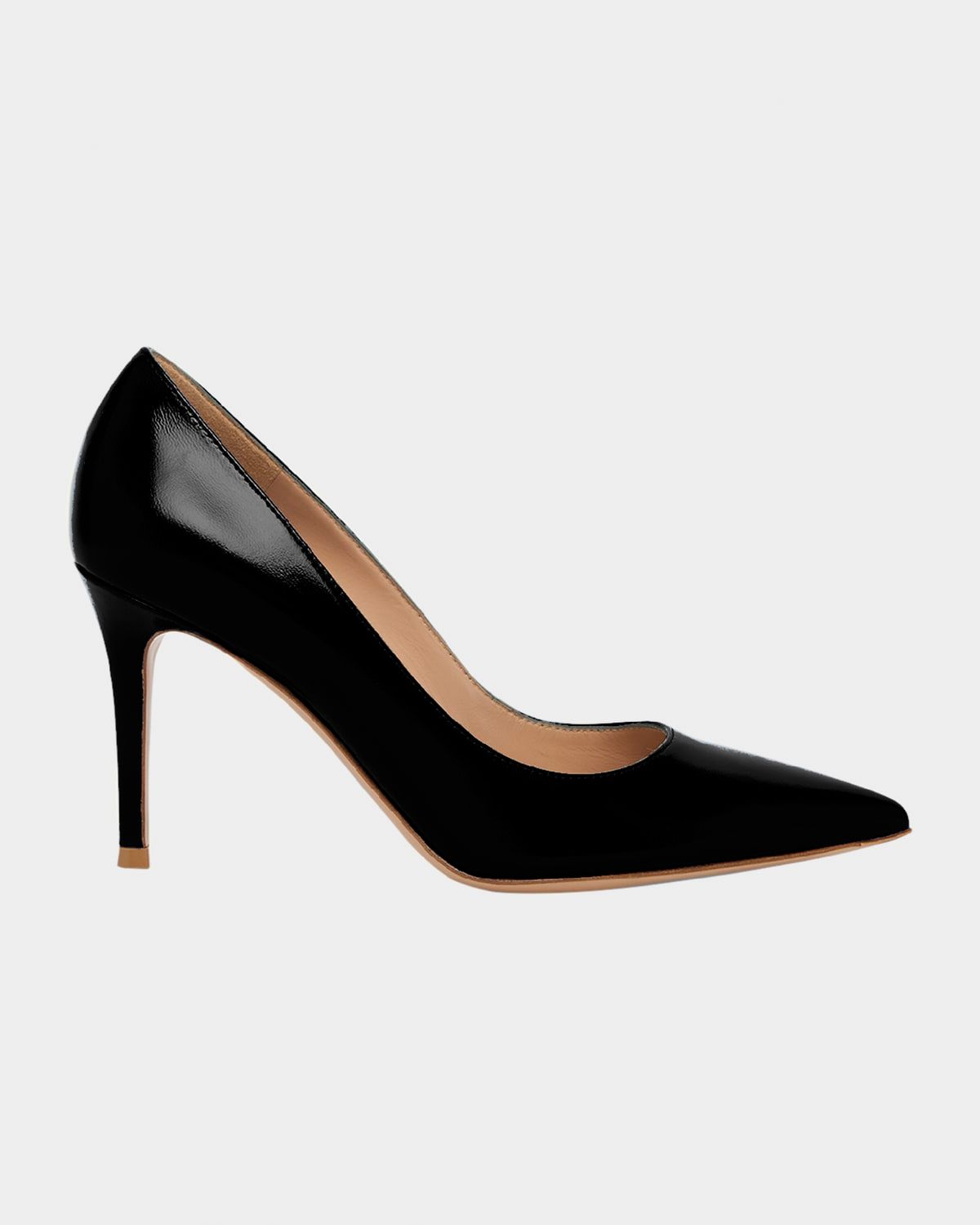 Nuit Leather Stiletto Pumps