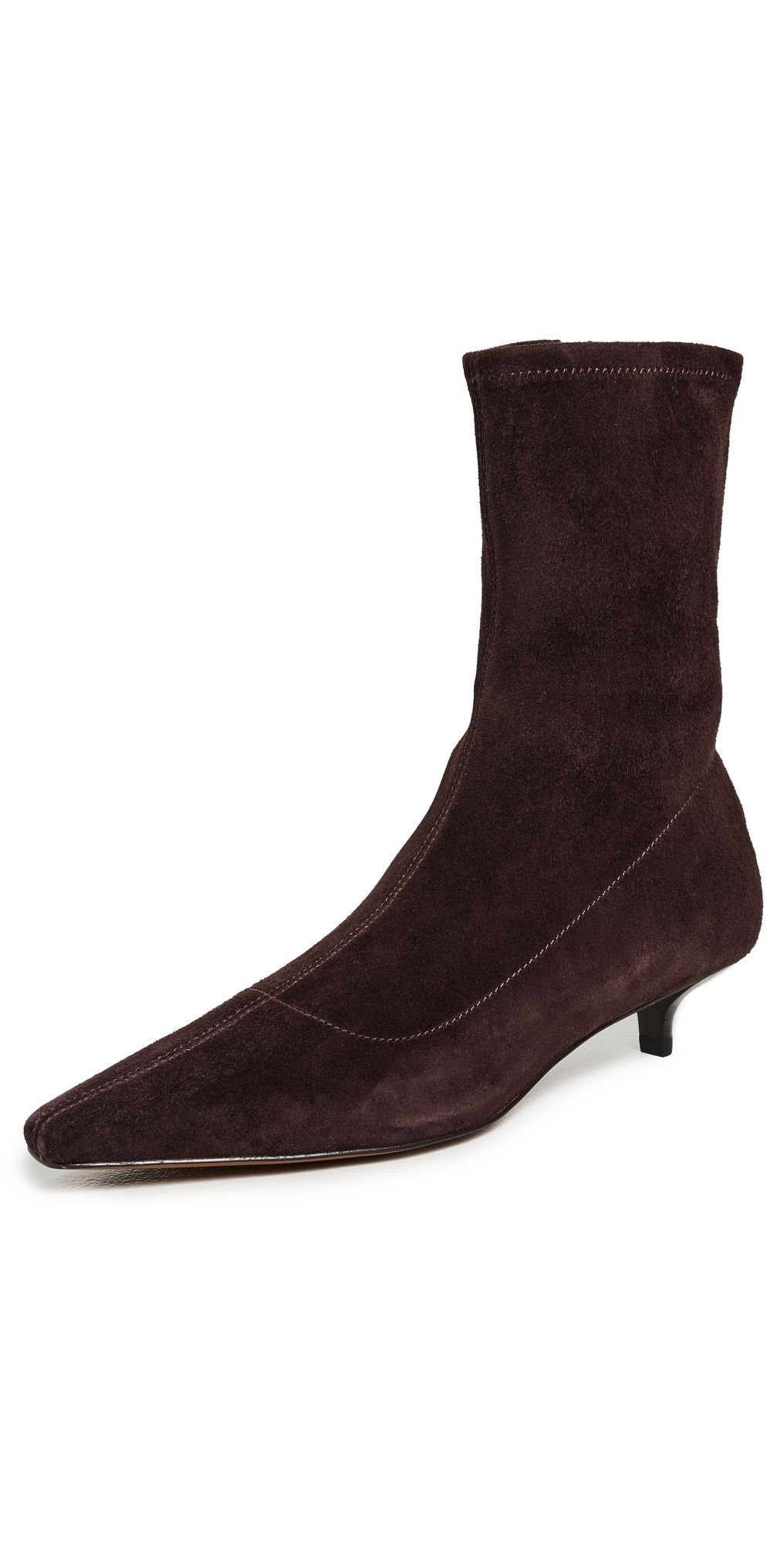 Madewell The Ciel Glove Ankle Boot Chocolate Raisin 5.5