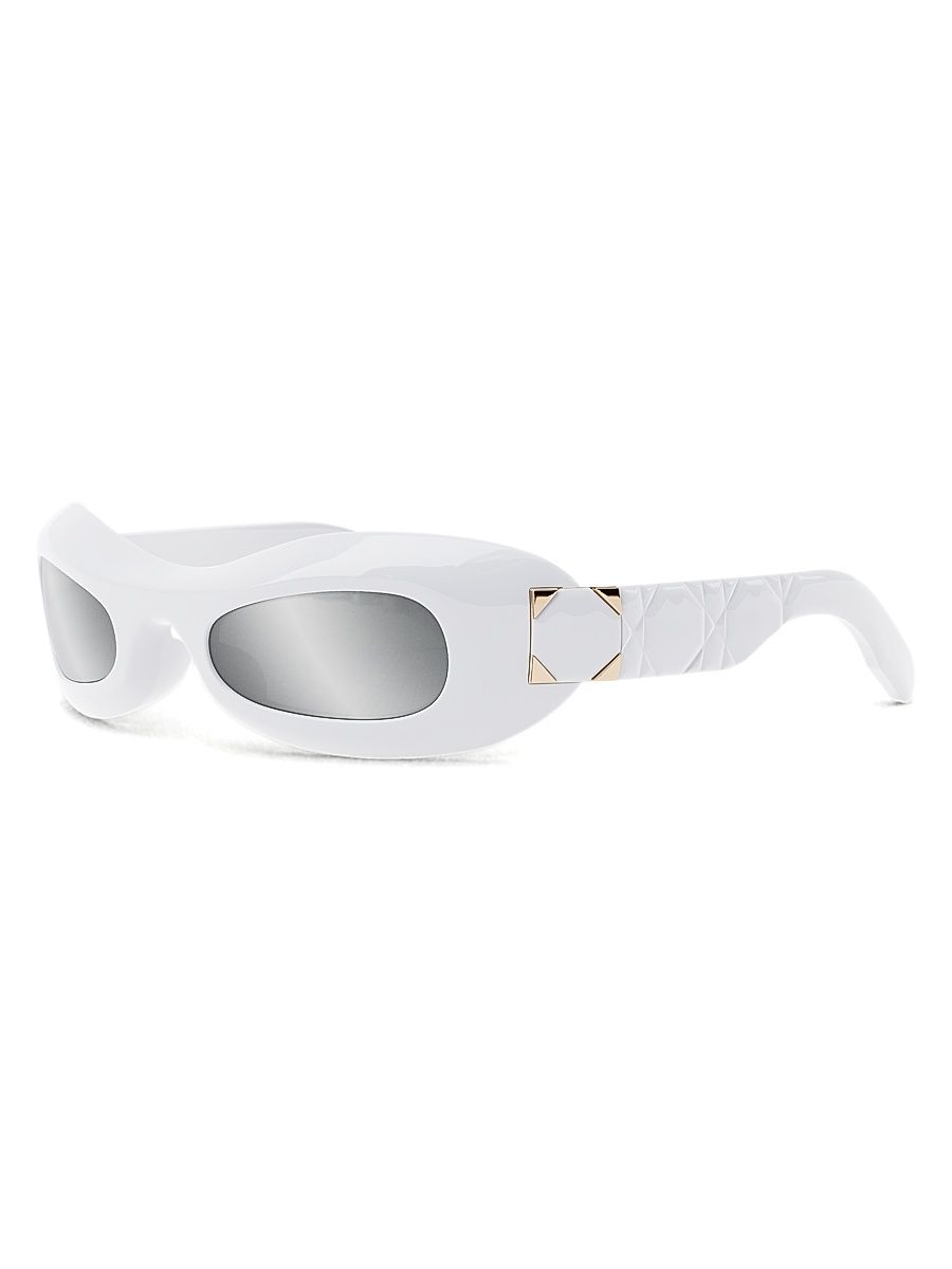 Women's Lady 95.22 R1I 51MM Oval Sunglasses - White