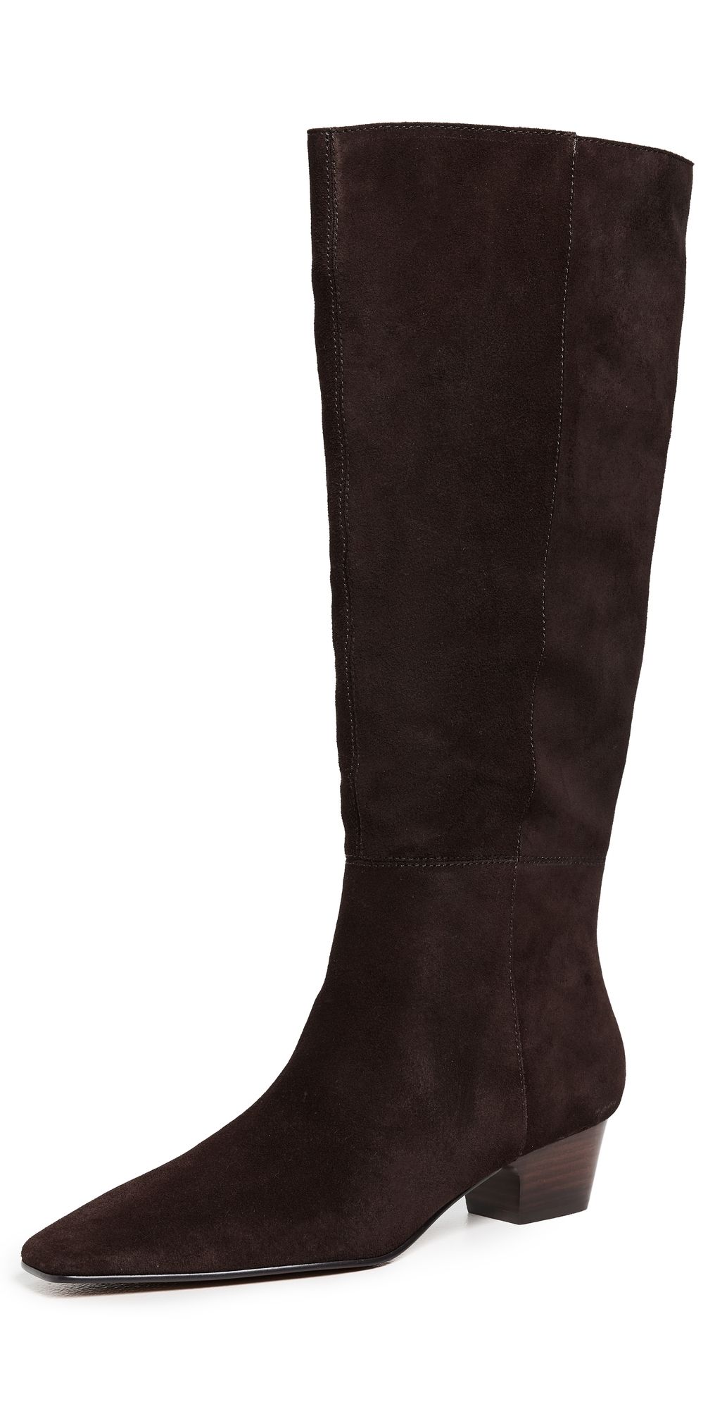 Madewell The Lexie Tall Boots in Suede Coffee Bean 5.5