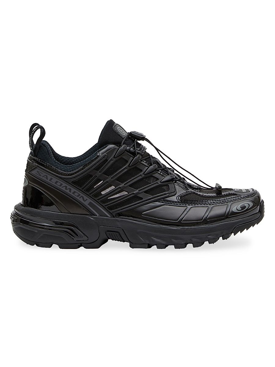 Men's MM6 Maison Margiela x Salomon ACS Pro Sneakers - Black Quiet Shade - Size 8.5