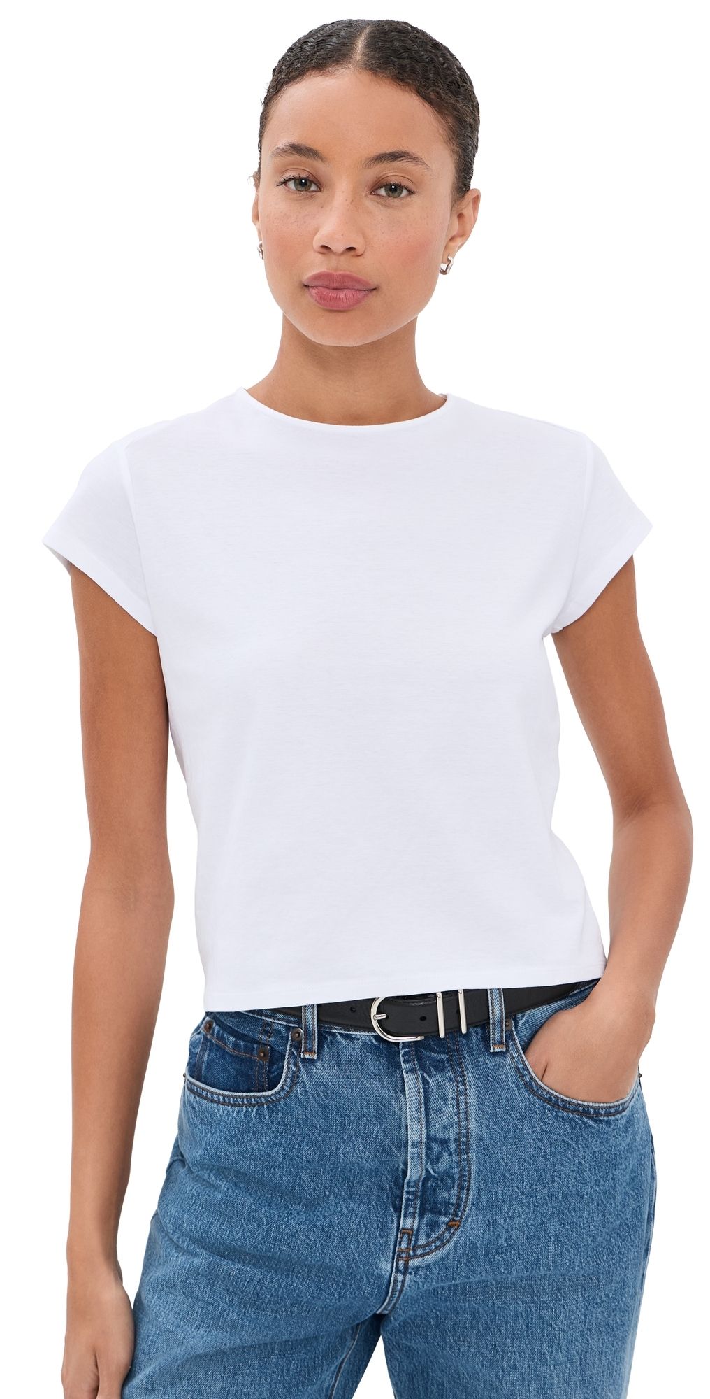 Kallmeyer Willa Baby Tee White XL