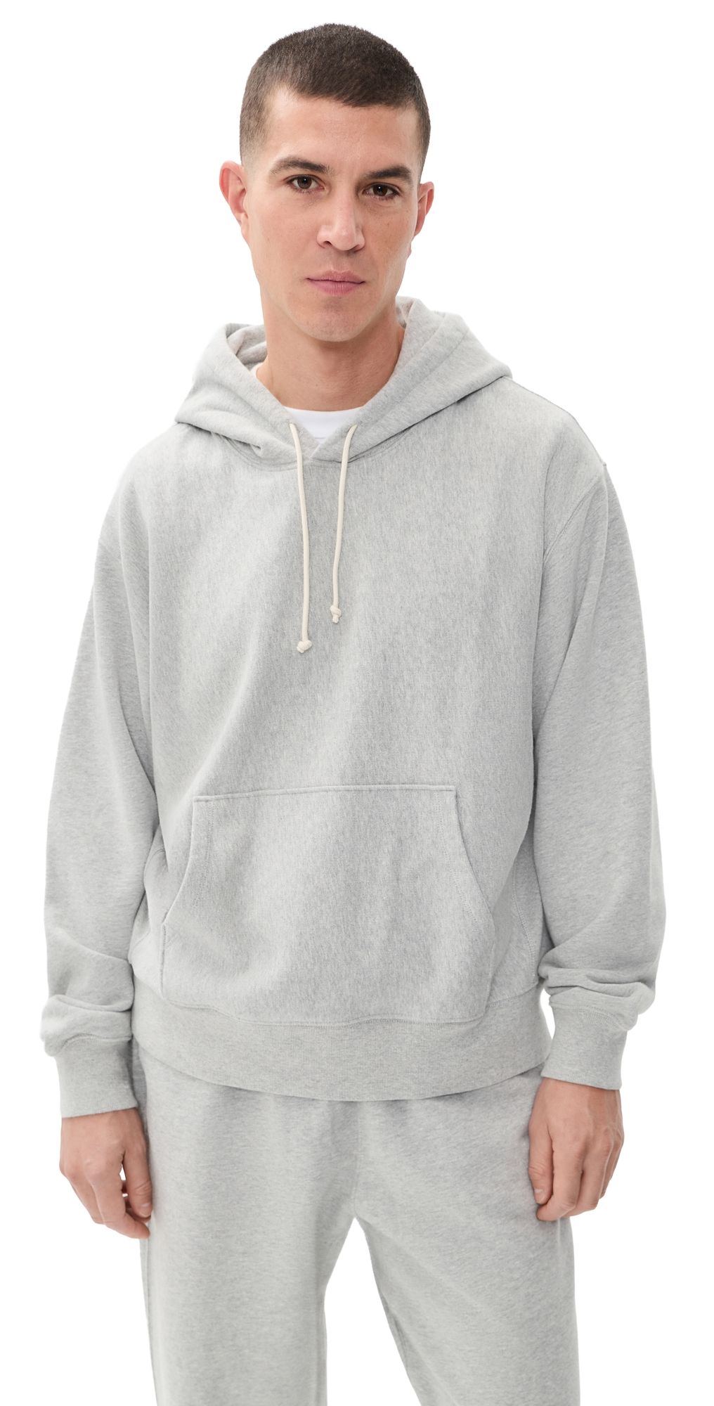 Madewell New Mccarren Hoodie Dark Heather Grey XXL