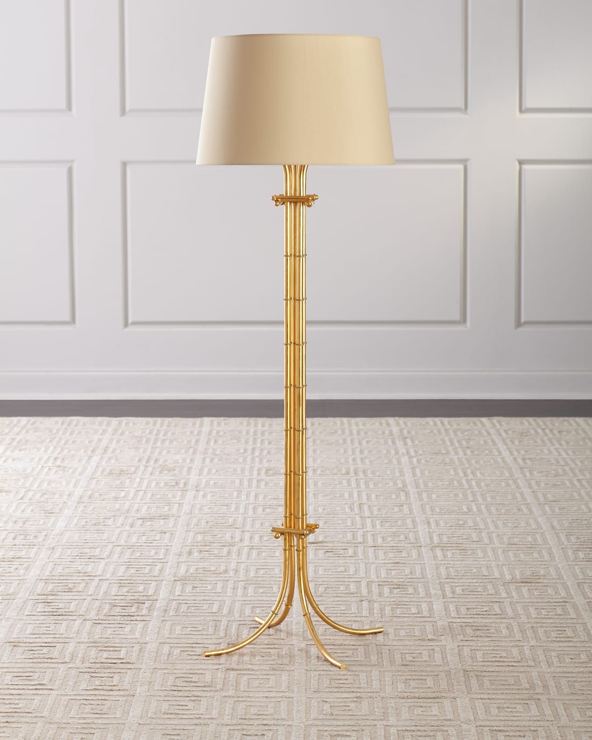 Bamboo Floor Lamp