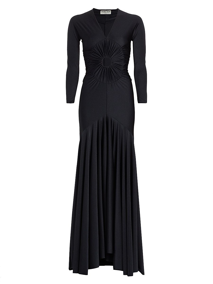 Women's Ottoda Cut-Out Maxi Dress - Black - Size 6