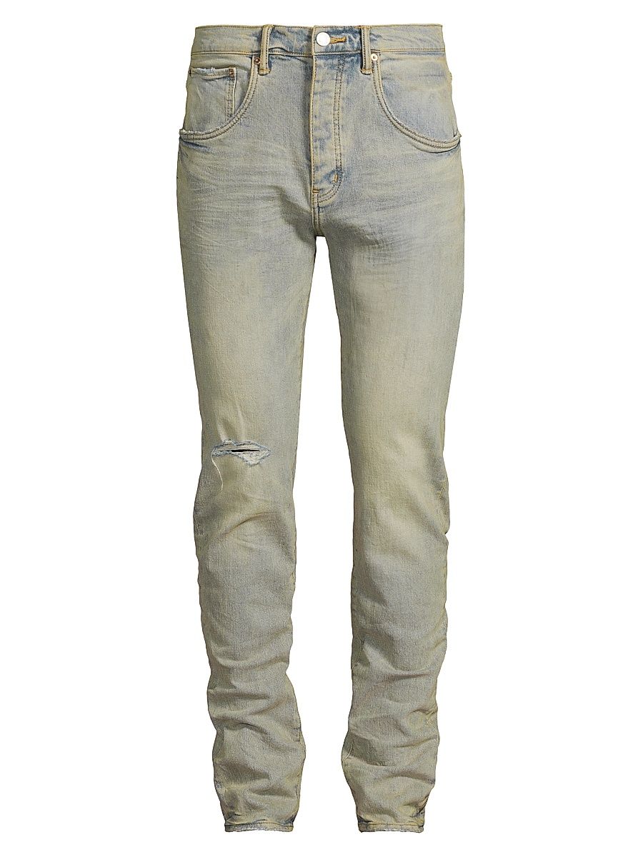 Men's Venice Sunbleached Skinny Jeans - Light Indigo - Size 40