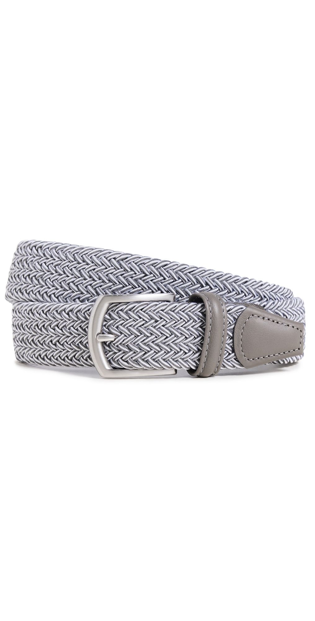 Anderson's Nylon Woven Belt Grey 020 42