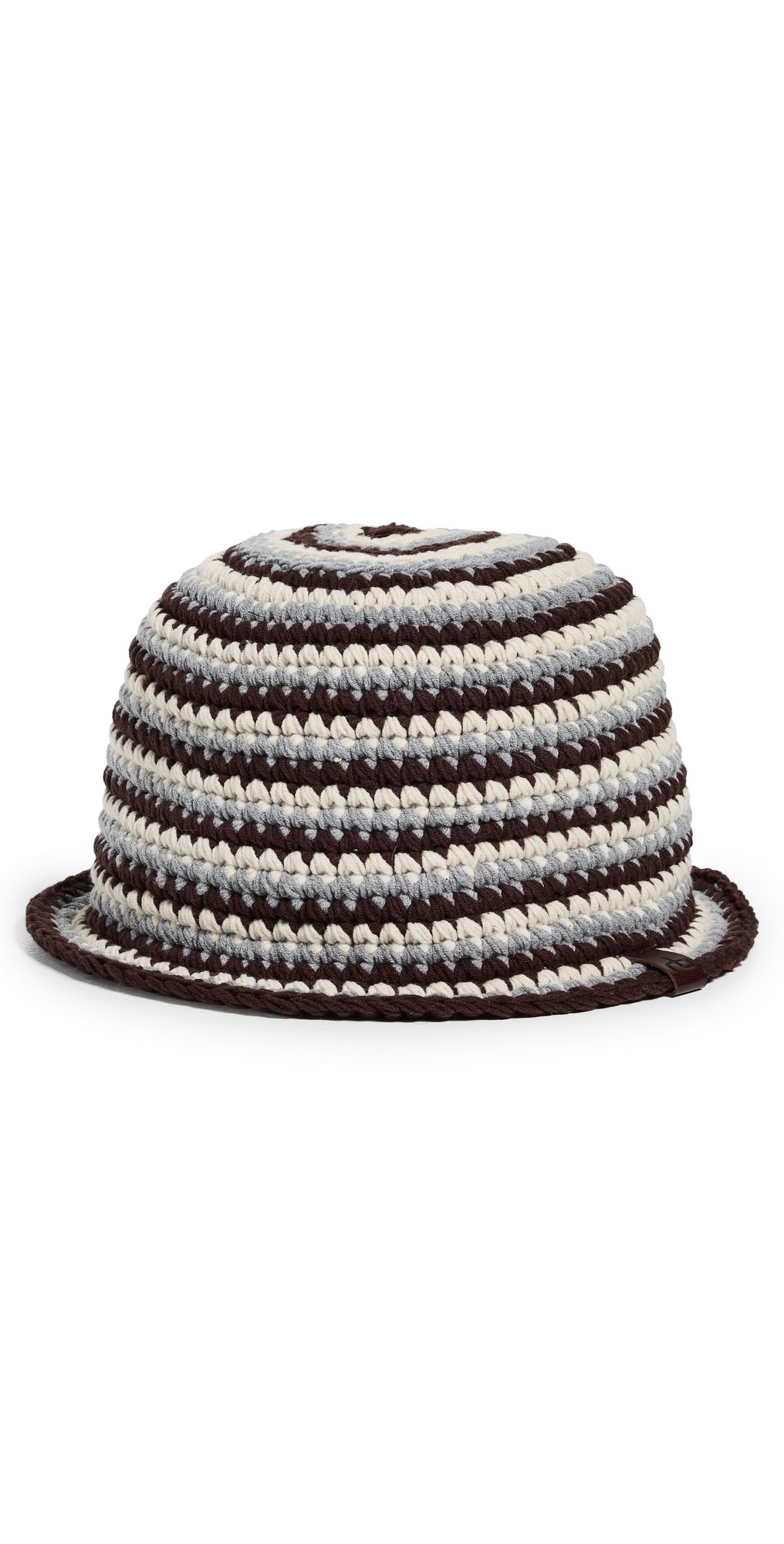 rag & bone Lou Knit Hat Brown Multi M/L