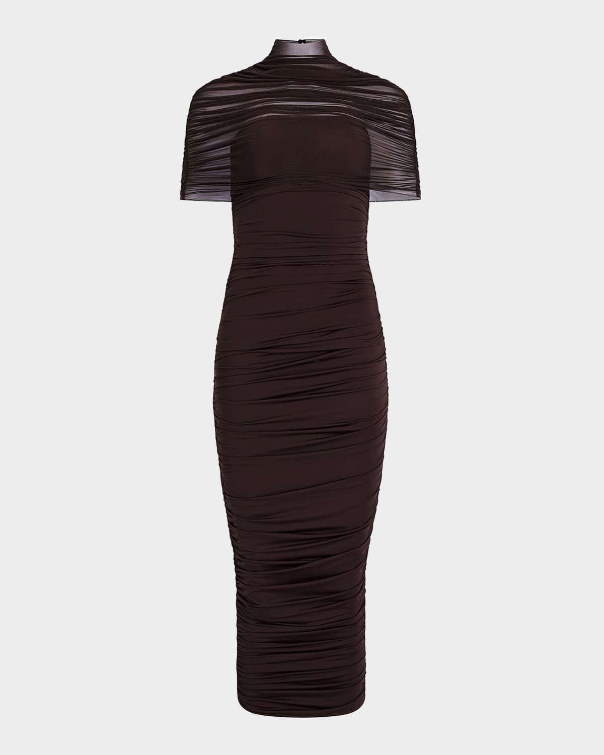 Roberta Ruched Midi Dress