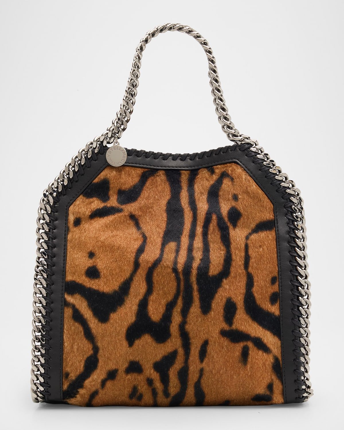 Falabella Mini Vegan Animal-Print Tote Bag