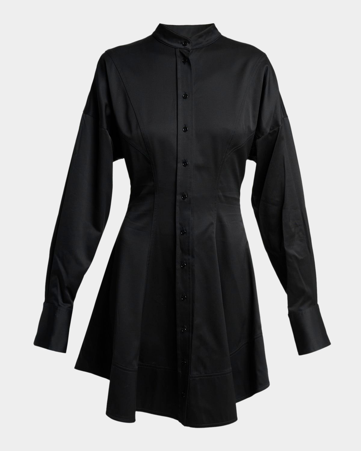 Janan Cotton Poplin Mini Shirtdress