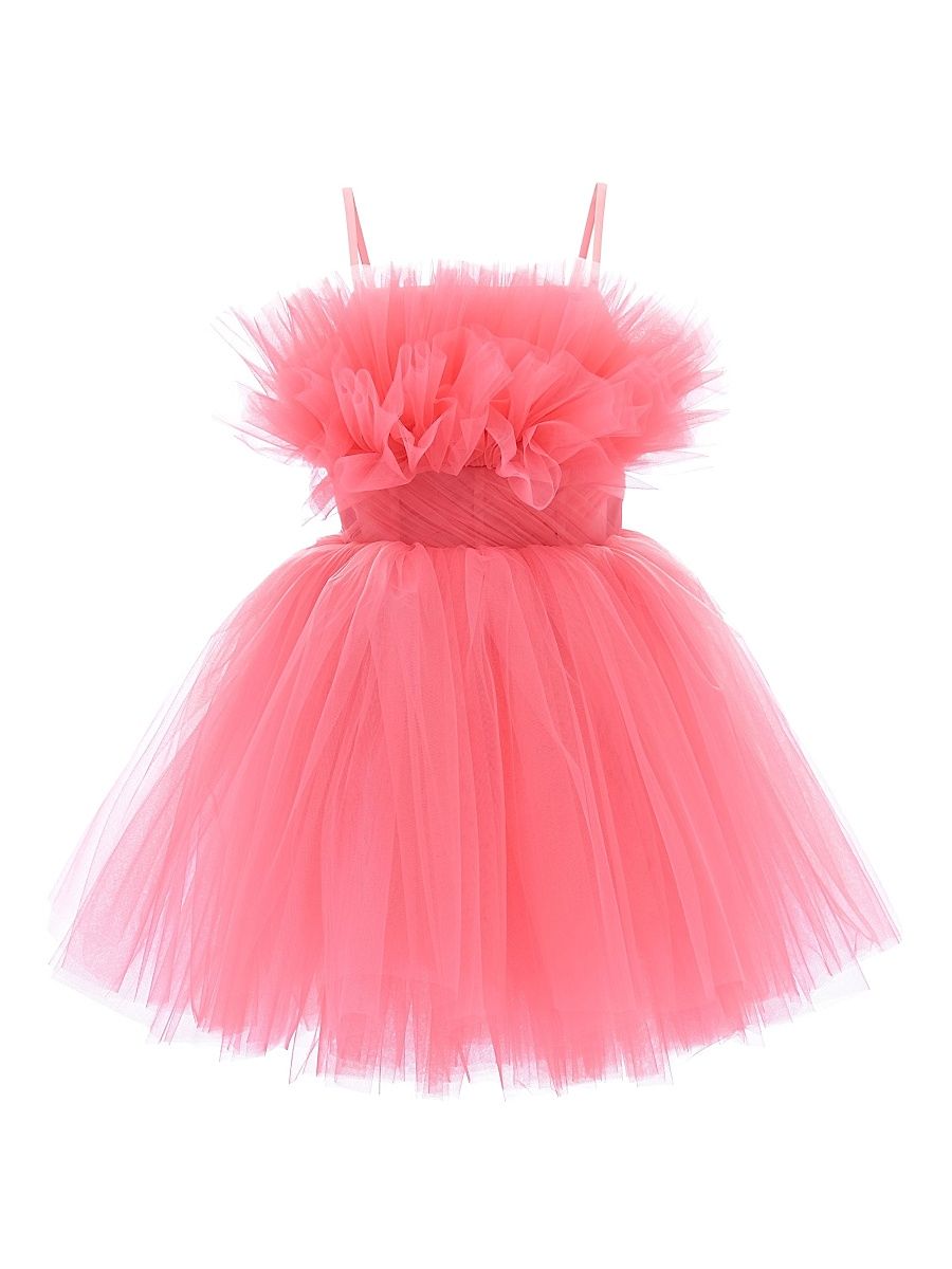 Girl's Scalleta Dress - Pink - Size 16