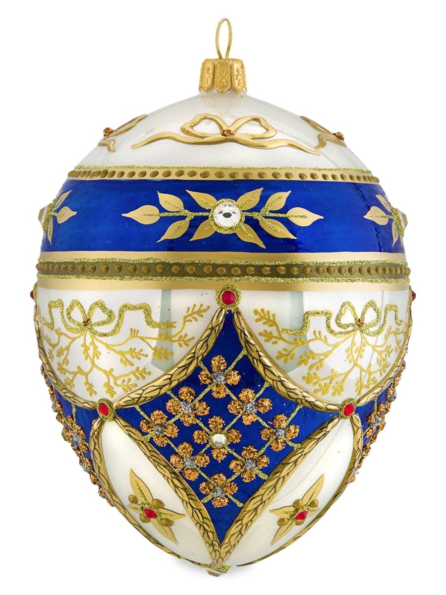 Glitterazzi Regal Jeweled Egg Ornament