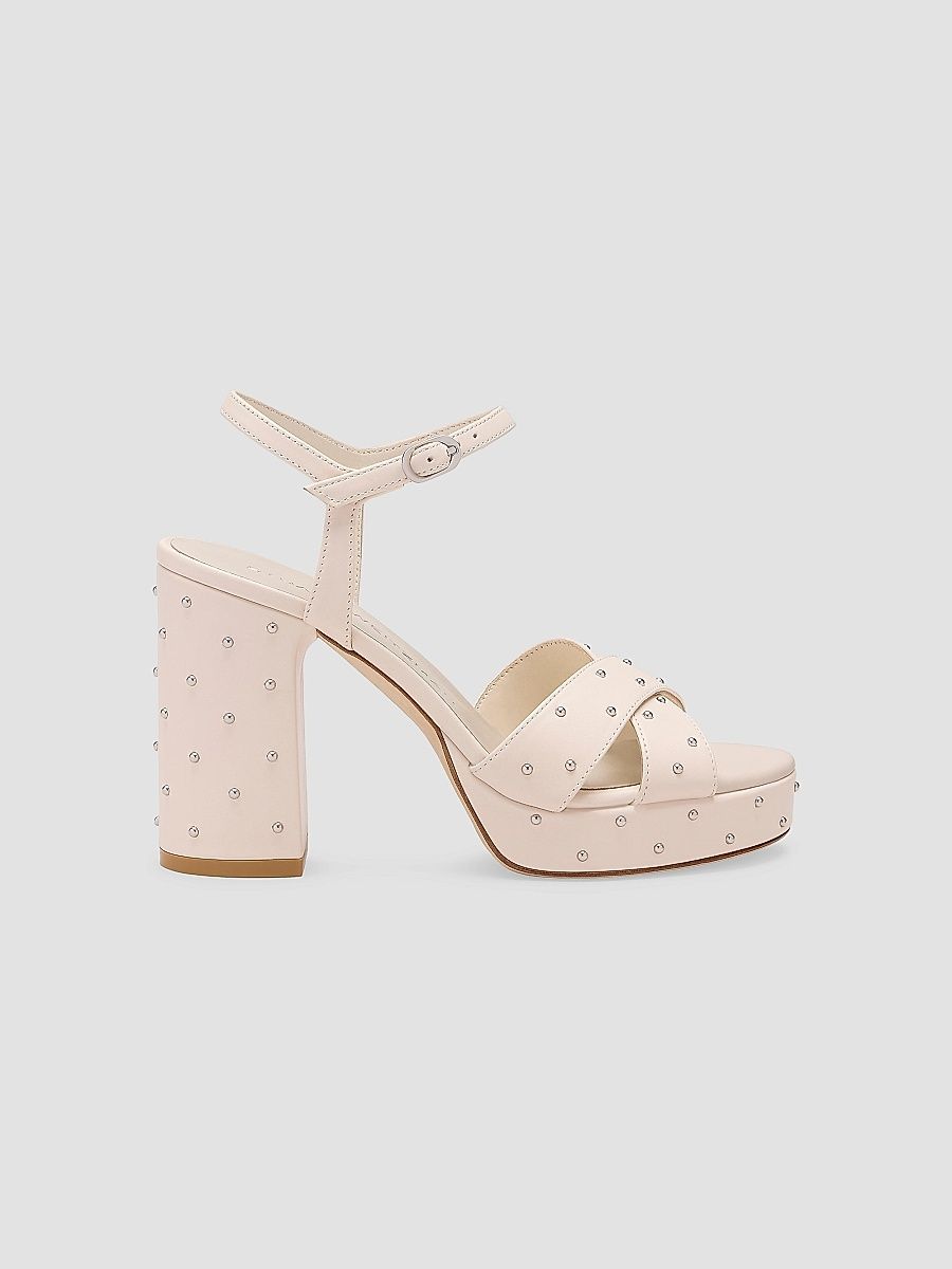 Stuart Weitzman Women's Dayna Sostud Platform Sandals - Linen - Size 9.5