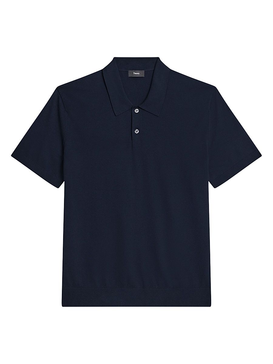 Men's Soris Knit Polo Shirt - Dark Eclipse - Size Small
