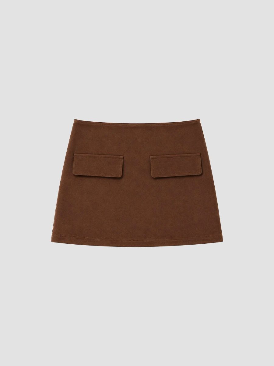 Theme Girl's Little Girl's & Girl's Sara Cotton Miniskirt - Coco - Size 16