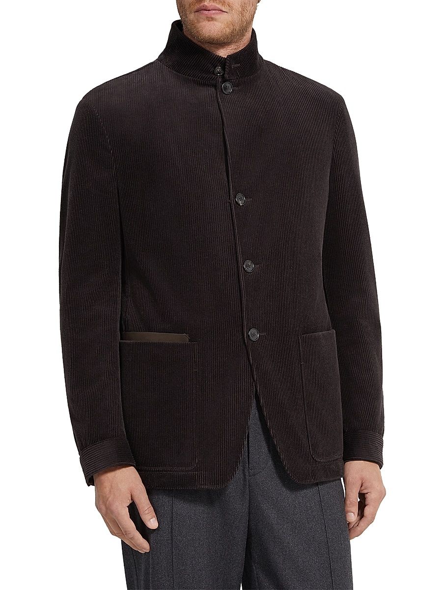 Men's Cashco II Conte Jacket - Dark Brown - Size 48