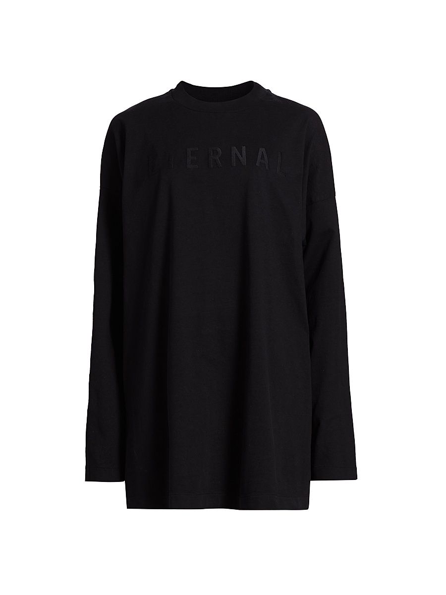 Men's Eternal Long-Sleeve T-Shirt - Black - Size XL