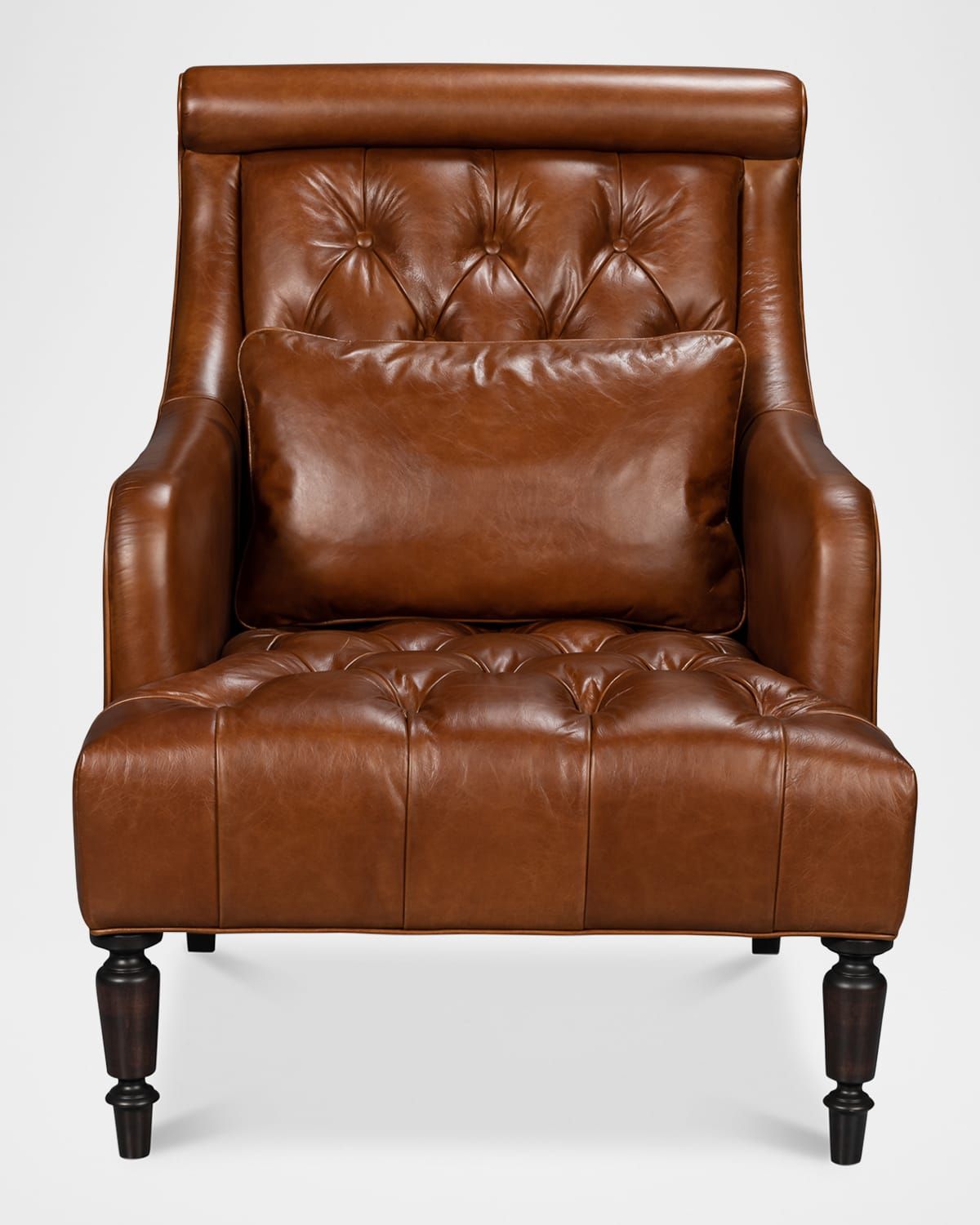 Benton Leather Arm Chair