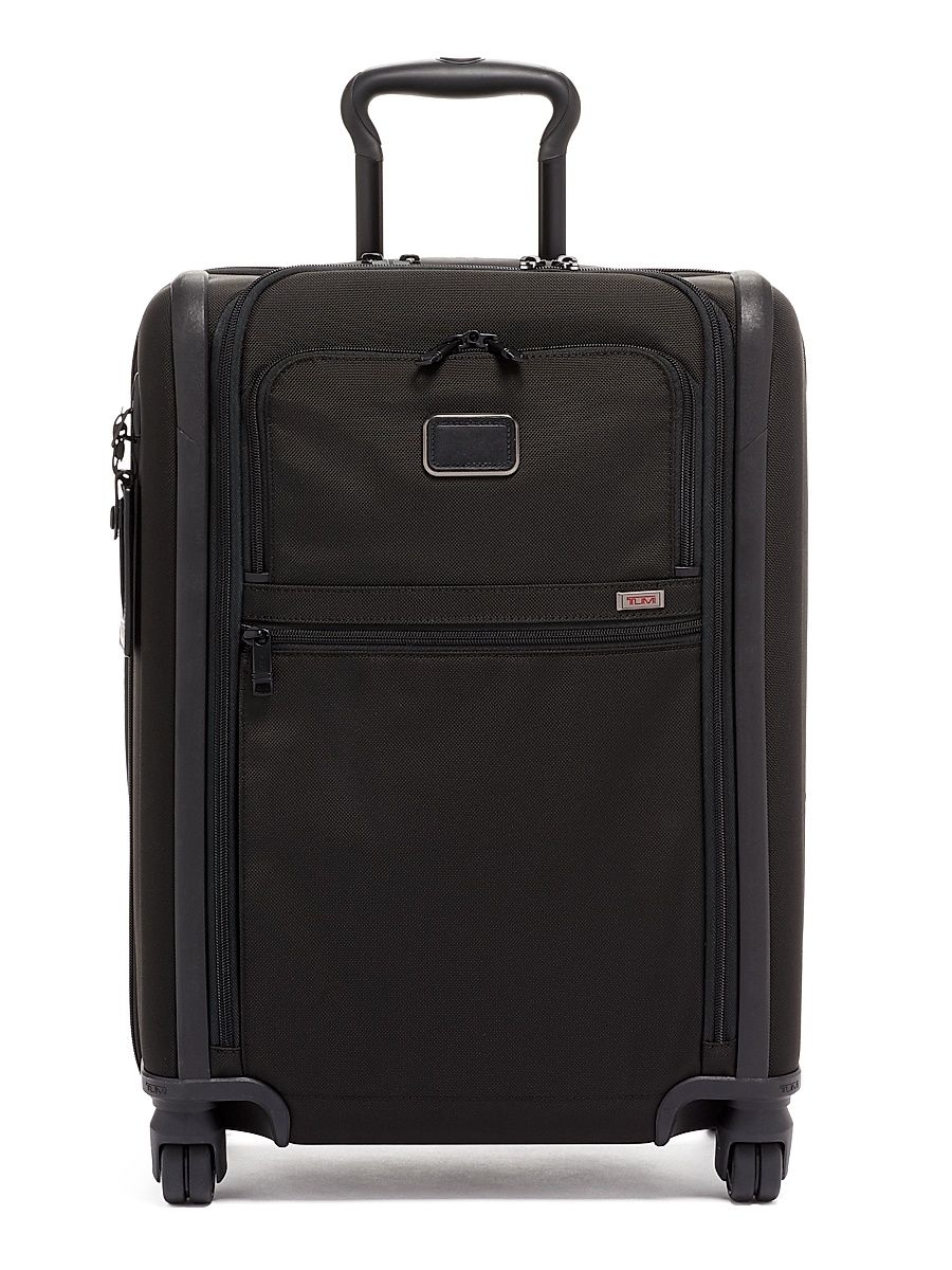 Men's Alpha 3 Continental Expandable 4-Wheel Carry-On - Black
