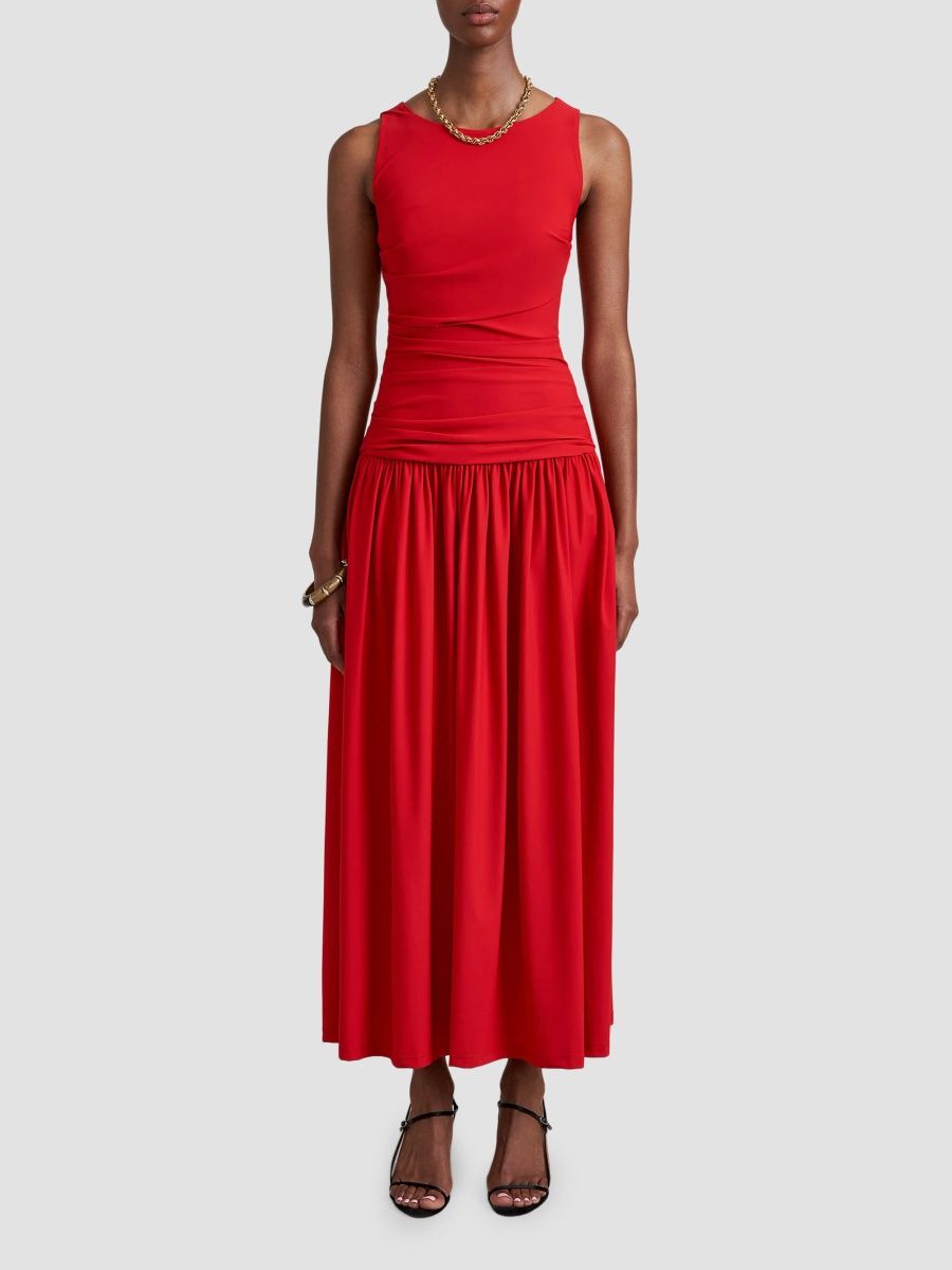 La Ligne Women's Mott Dress - Red - Size XL
