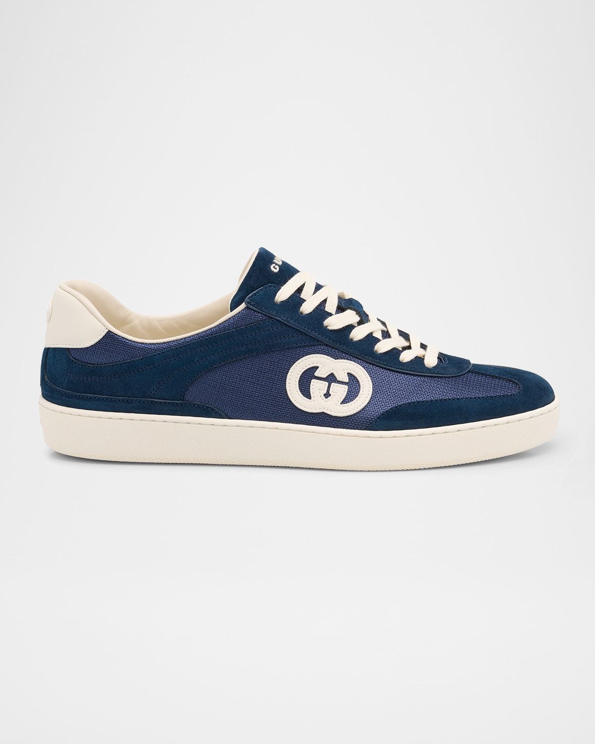 Men & apos;s G75 Canvas and Suede T-Toe Low-Top Sneakers