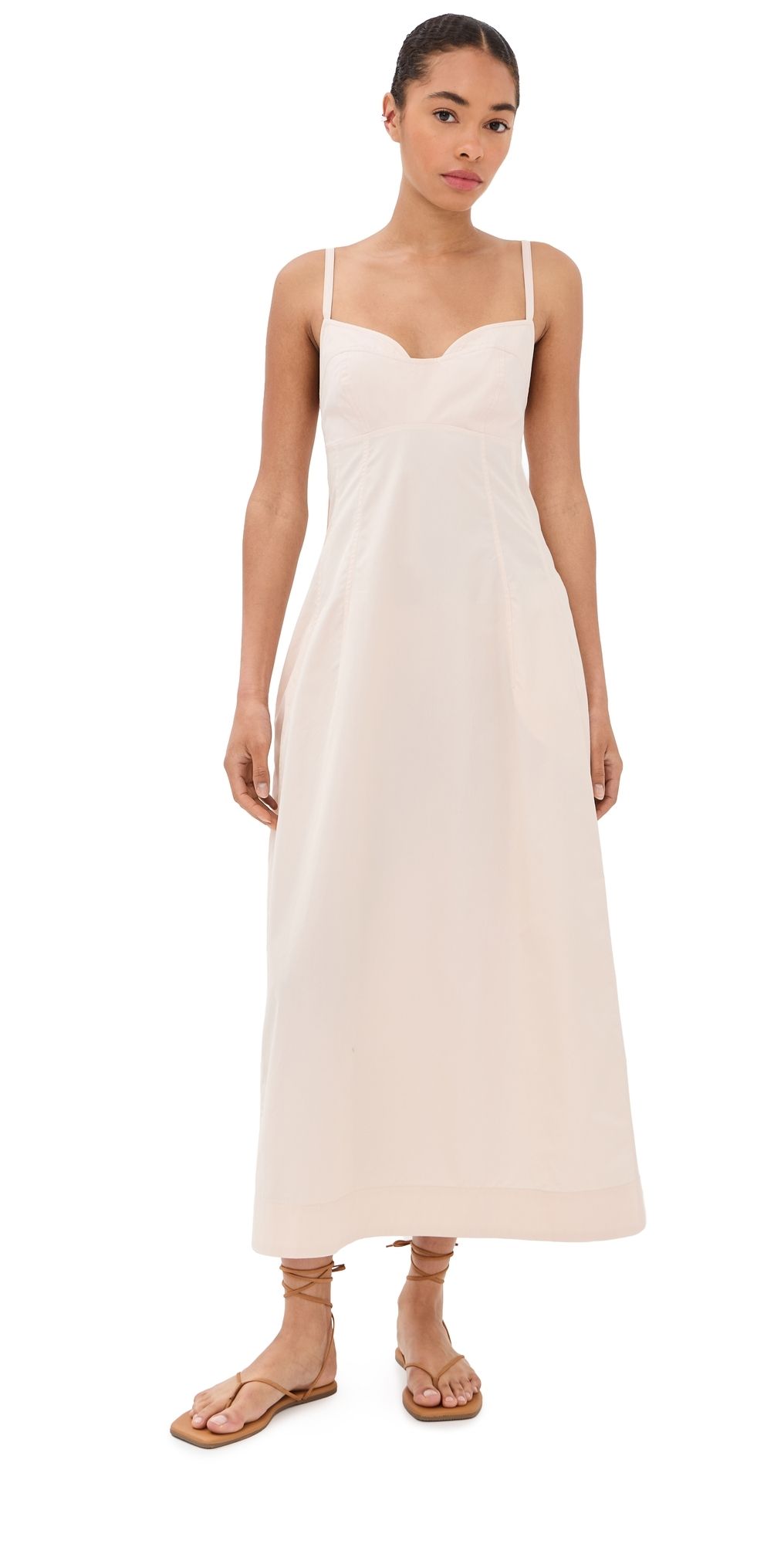 CO Bustier Cut Dress Whisper Pink L