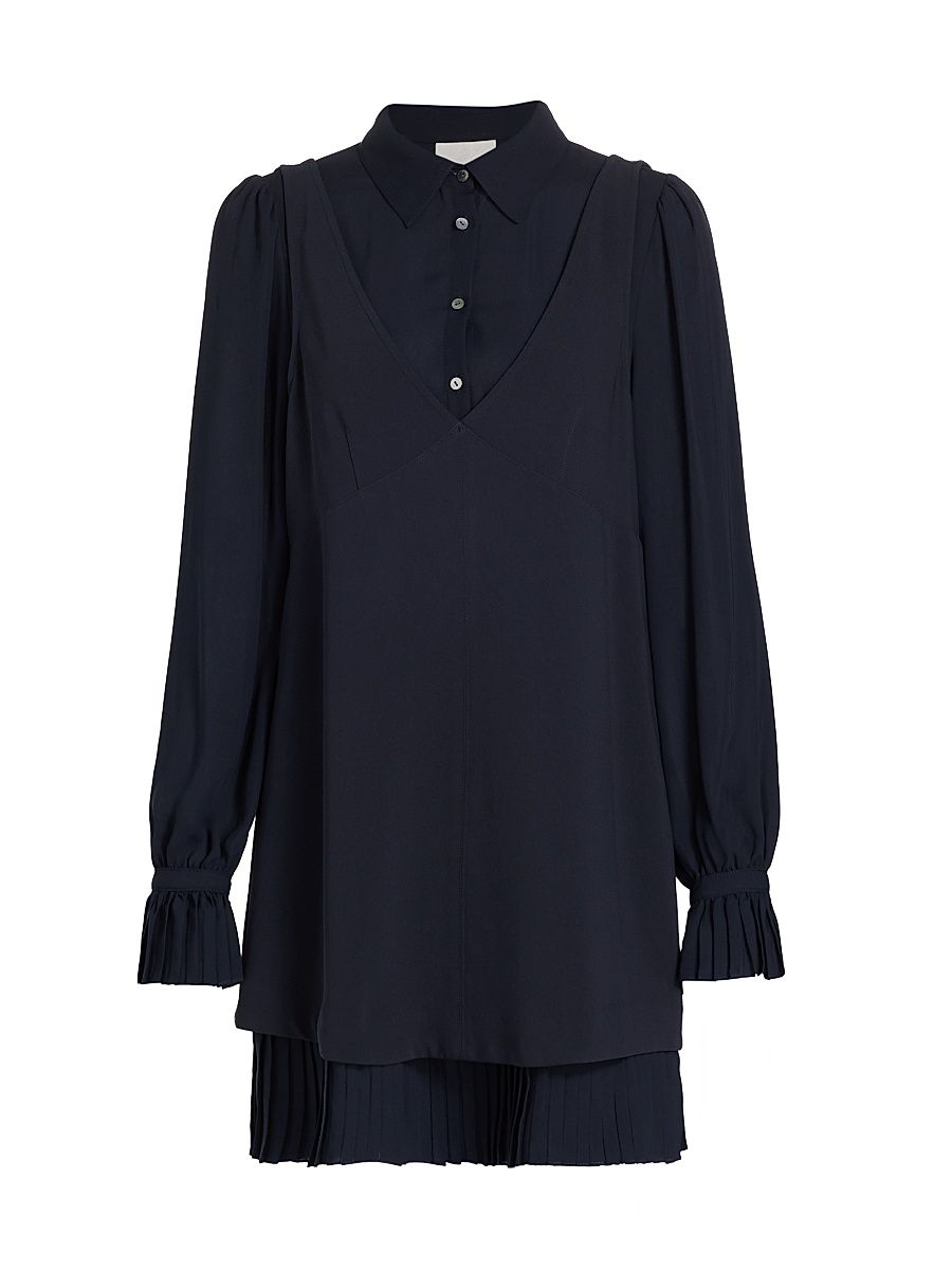 Women's Rayna Layered Minidress - Navy - Size 4