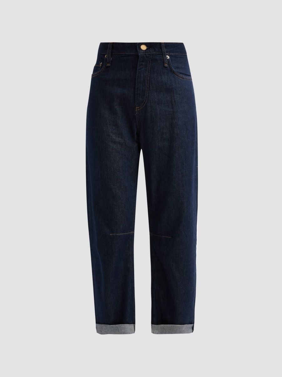 rag & bone Women's Featherweight Stevie Slim Tapered Jeans - Dark Rinse - Size 32