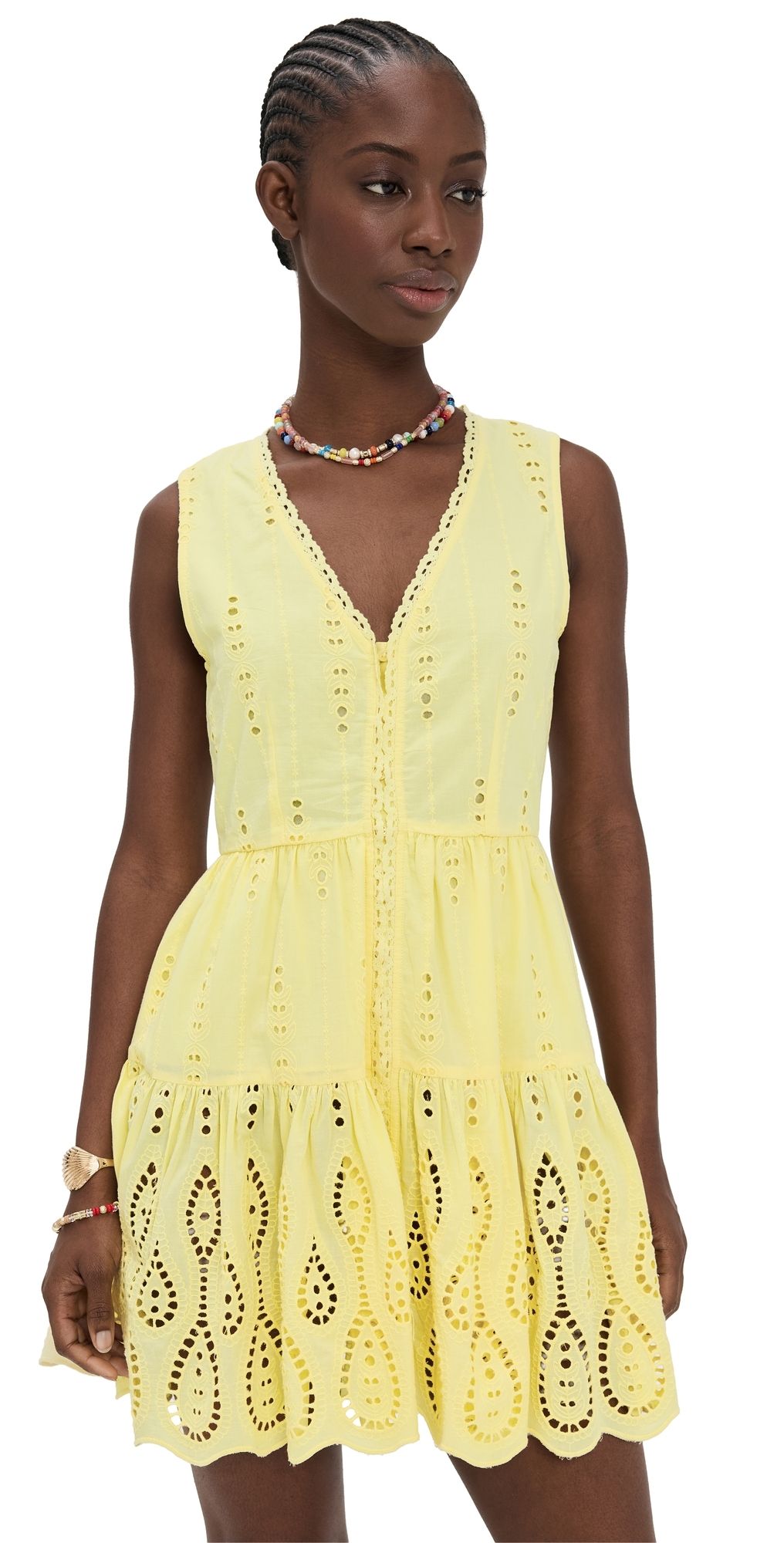 Playa Lucila Mini Dress Butter Yellow M