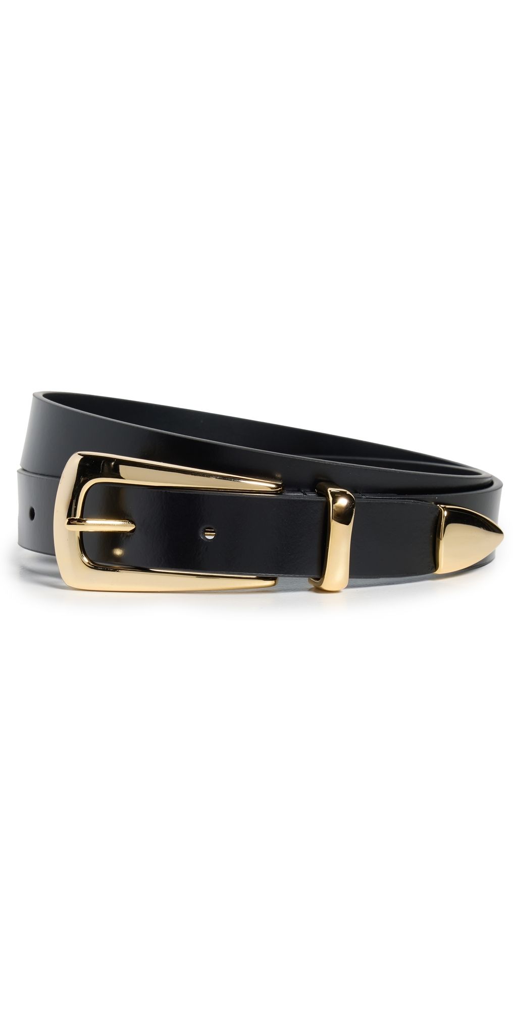 Favorite Daughter The Statement Belt Black/Nickel S