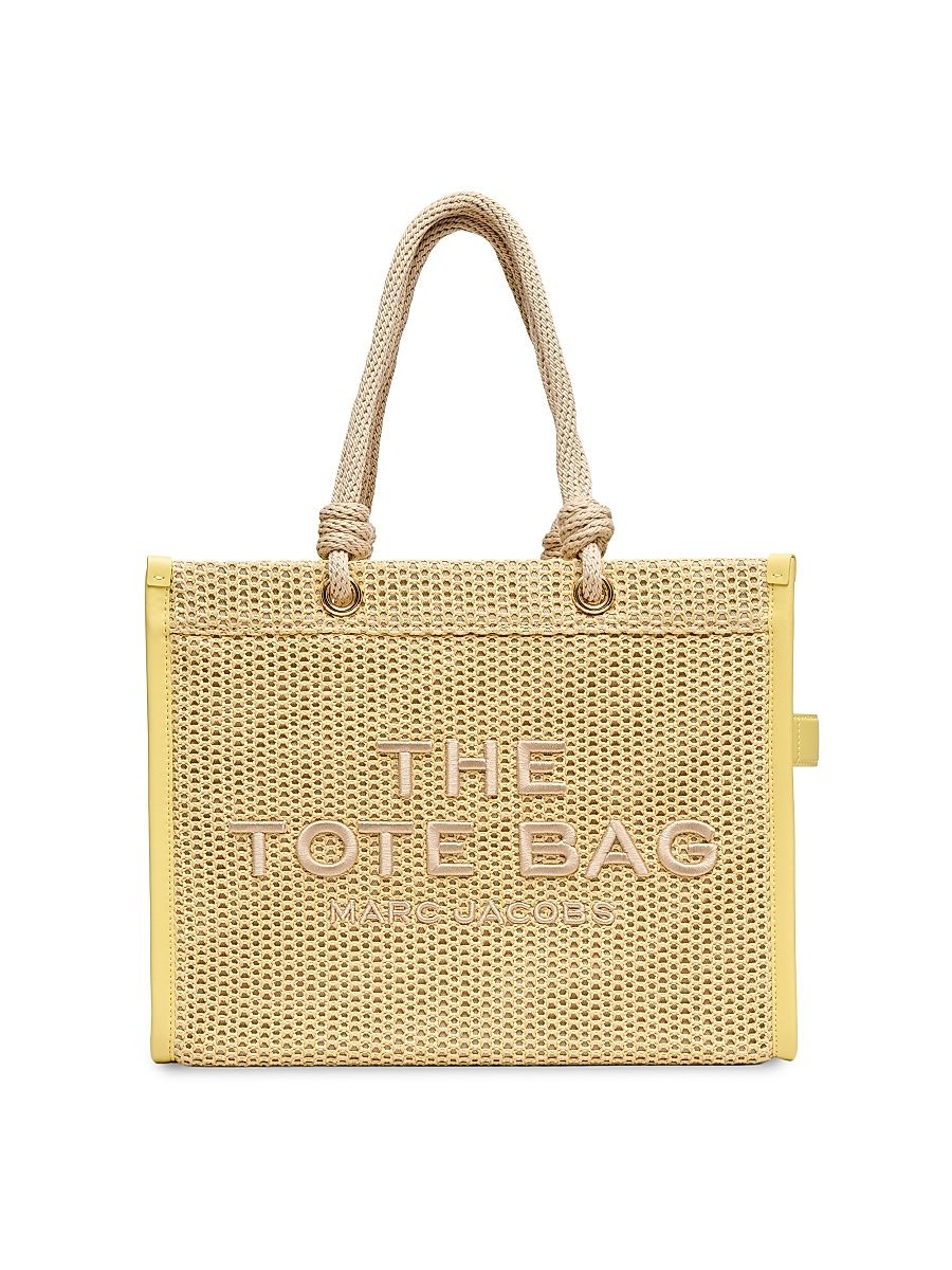 Women's The Woven Rope Large Tote Bag - Natural