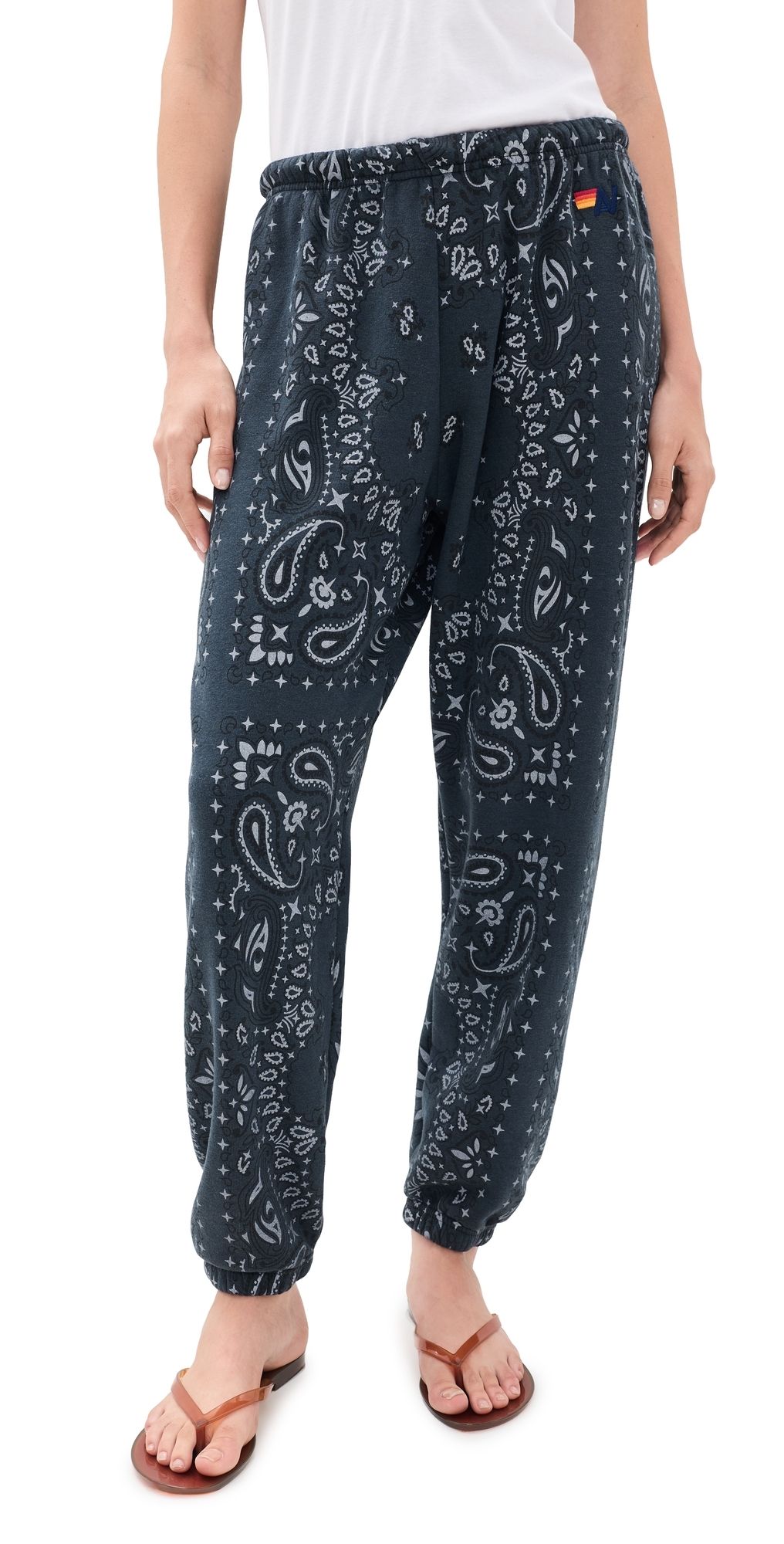 Aviator Nation Bandana Women's Sweatpants Charcoal L