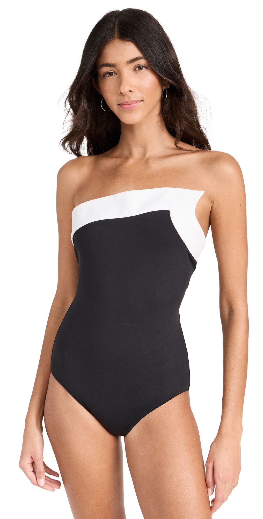 STAUD Alexandra One Piece Black/White XS