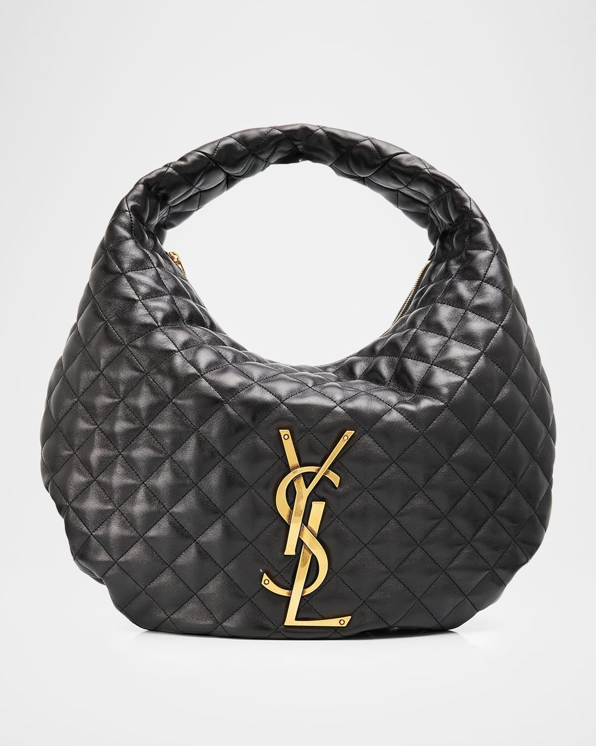 Icare YSL Quilted Nappa Leather Hobo Bag