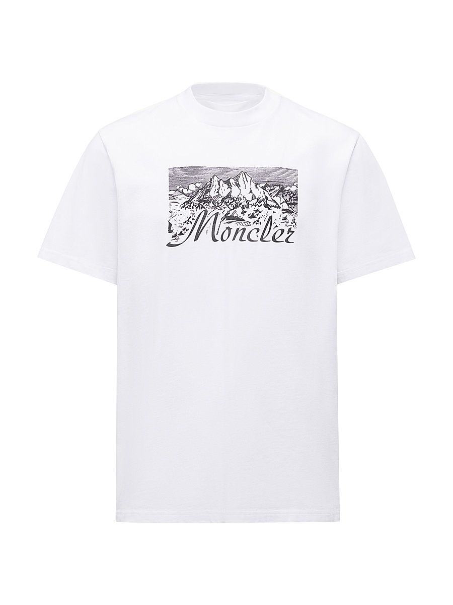 Men's Crew-Neck T-Shirt in Cotton - White - Size XXXXL