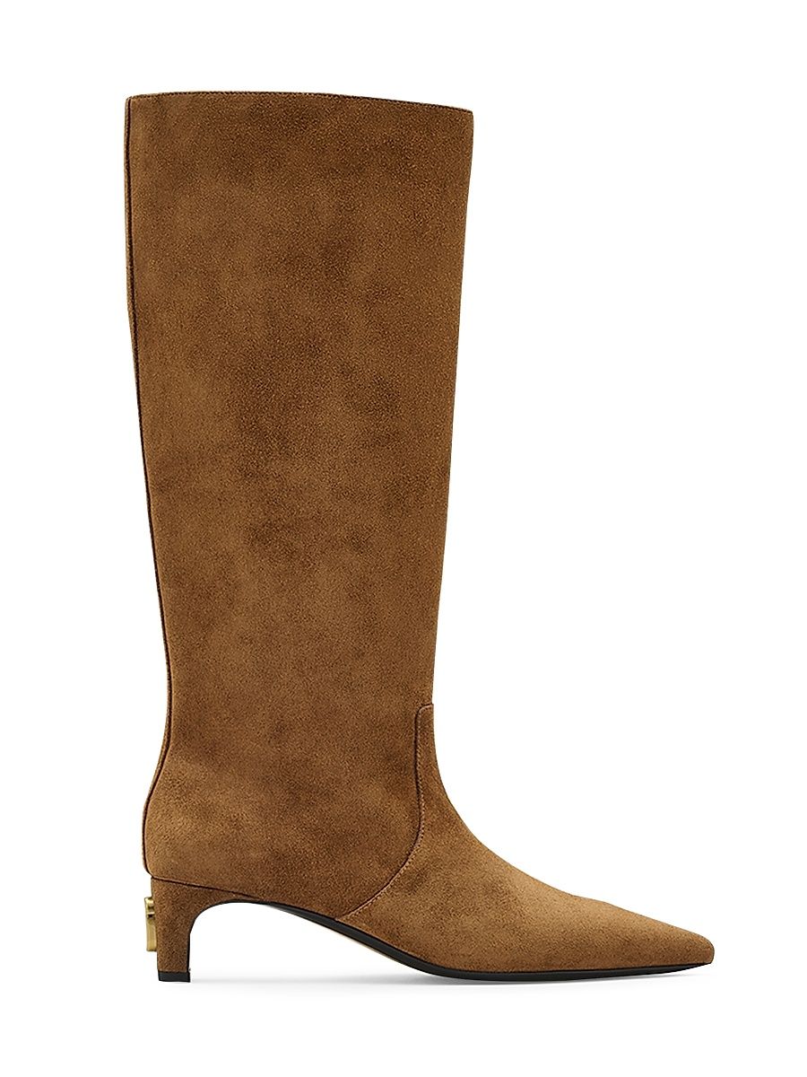 Women's The Mel Suede Knee-High Boots - Brown - Size 9