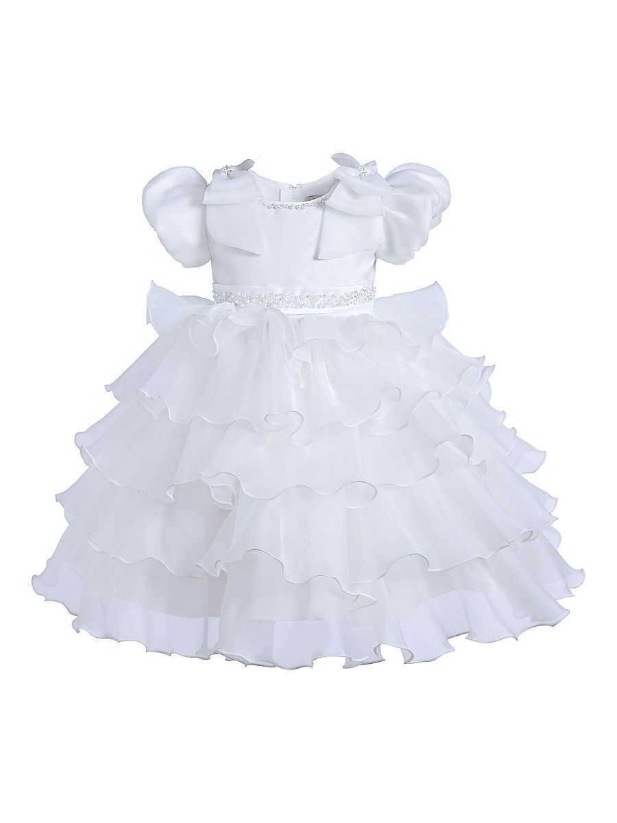 Little Girl's & Girl's Bonaventura Dress - White - Size 12