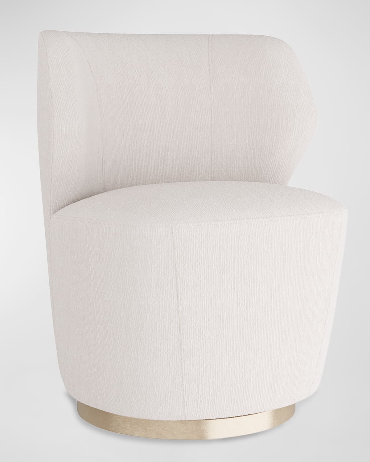 Poppy Velvet Swivel Chair