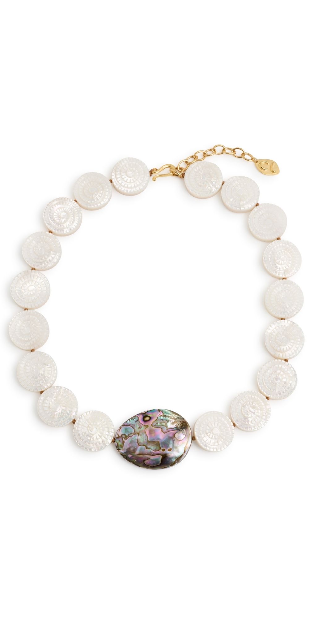 Chan Luu Nautilus Necklace White MOP One Size
