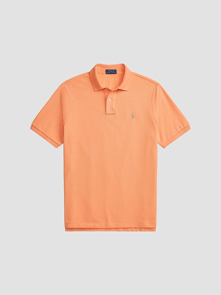 Polo Ralph Lauren Men's Cotton Polo Shirt - Pompano Orange - Size XXL