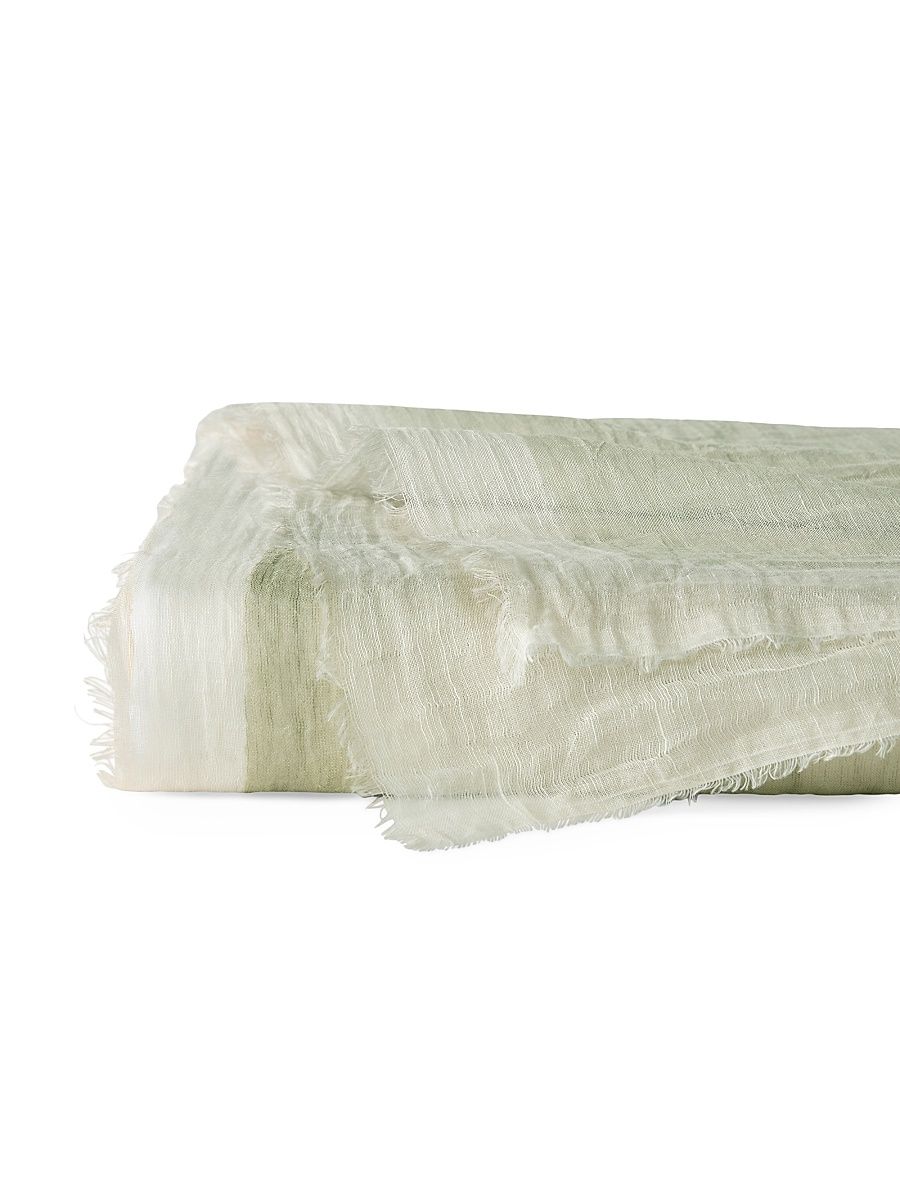 Pitura Throw Blanket - Moss Taupe