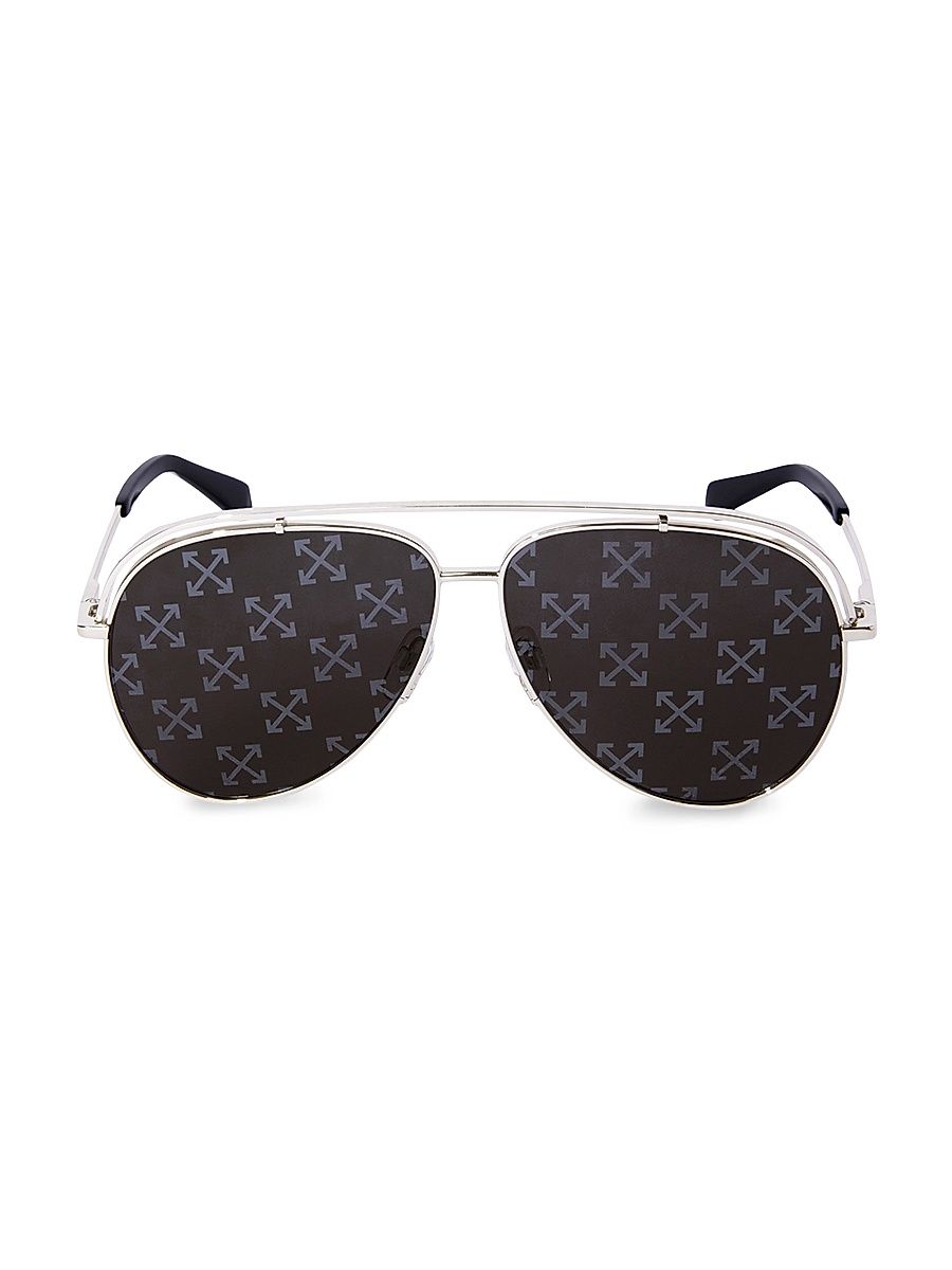 Men's Winner Aviator Sunglasses - Silver